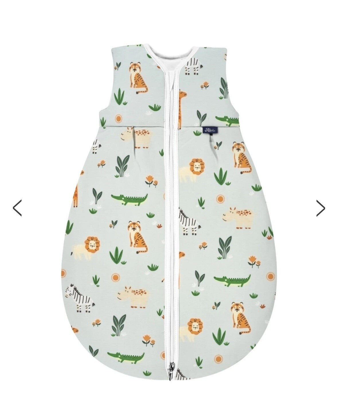 Alvi Baby Kugelschlafsack Thermo, Safari, Gr.70, TOG 3.0