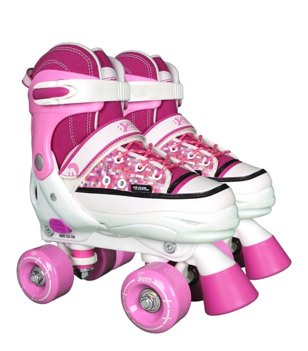 Best Sporting Rollschuhe Gr.28-31 Kinder Kids verstellbar pink