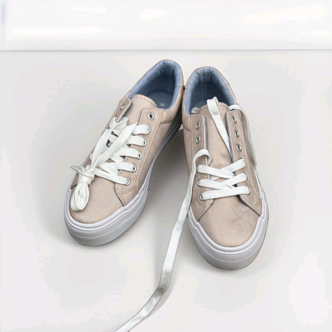 Jane Klain Damenschuhe Sneaker Schnürschuhe Gr. 40, altrosa