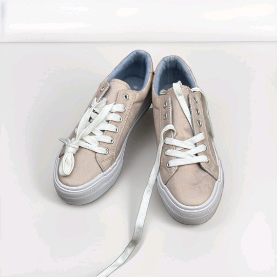 Jane Klain Damenschuhe Sneaker Schnürschuhe Gr. 40, altrosa