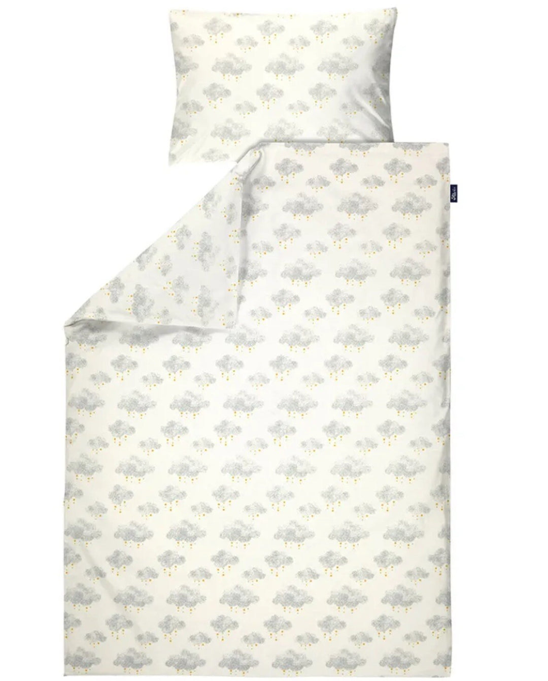Alvi Bettwäsche Standard Baby Star Rain 80x80 / 40x35 cm