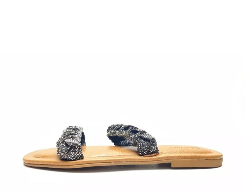 Inuovo Pantolette Sandale Sandalette Pantolette Schwarz Gr. 40