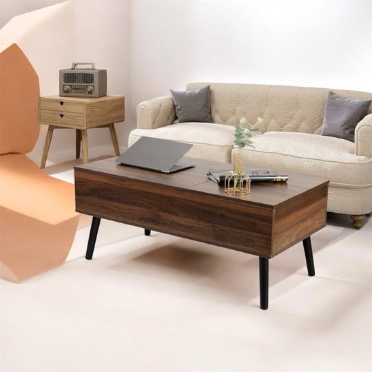 Couchtisch Rechteckig Wohnzimmer 100cm Beistelltisch