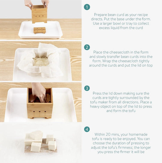 Bambus Tofu Maker /Presse Navaris