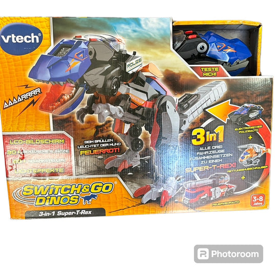 SWITCH & GO DINOS 3-1 Super-T-Rex (vtech) Model ID: 5495
