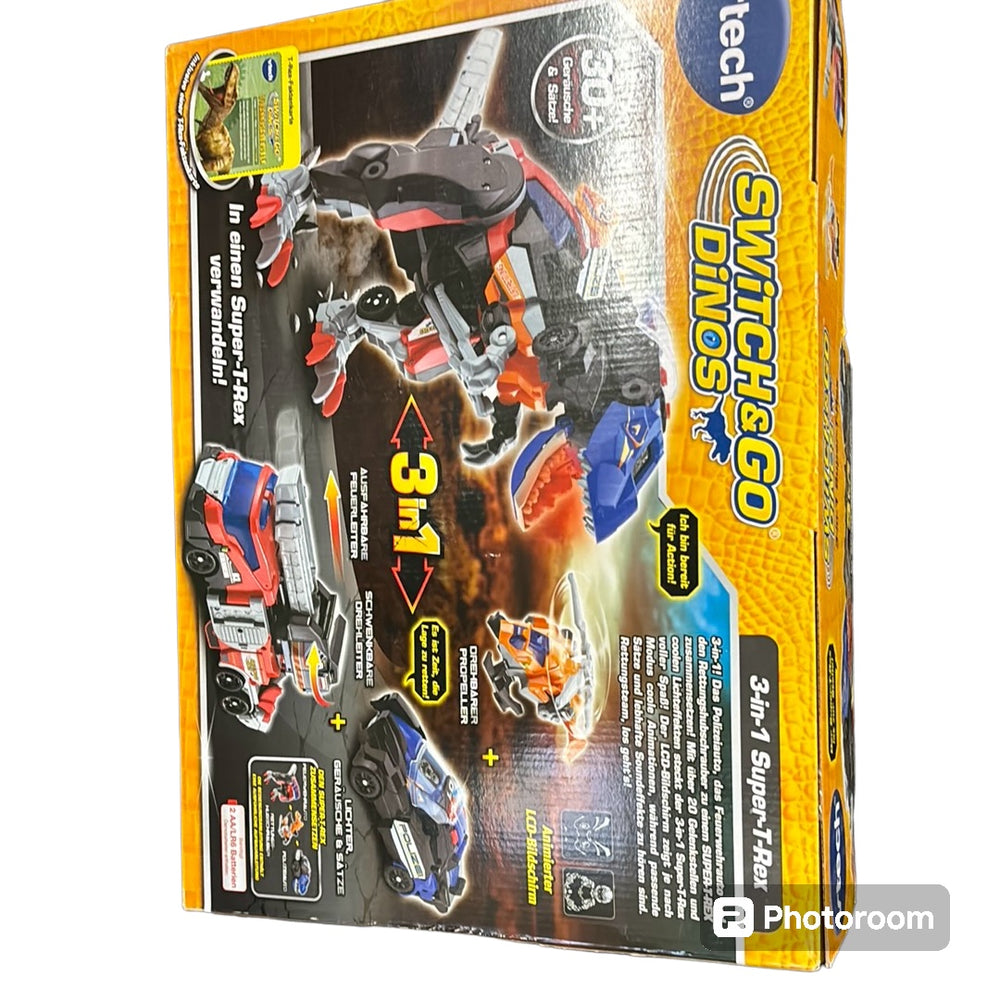 SWITCH & GO DINOS 3-1 Super-T-Rex (vtech) Model ID: 5495